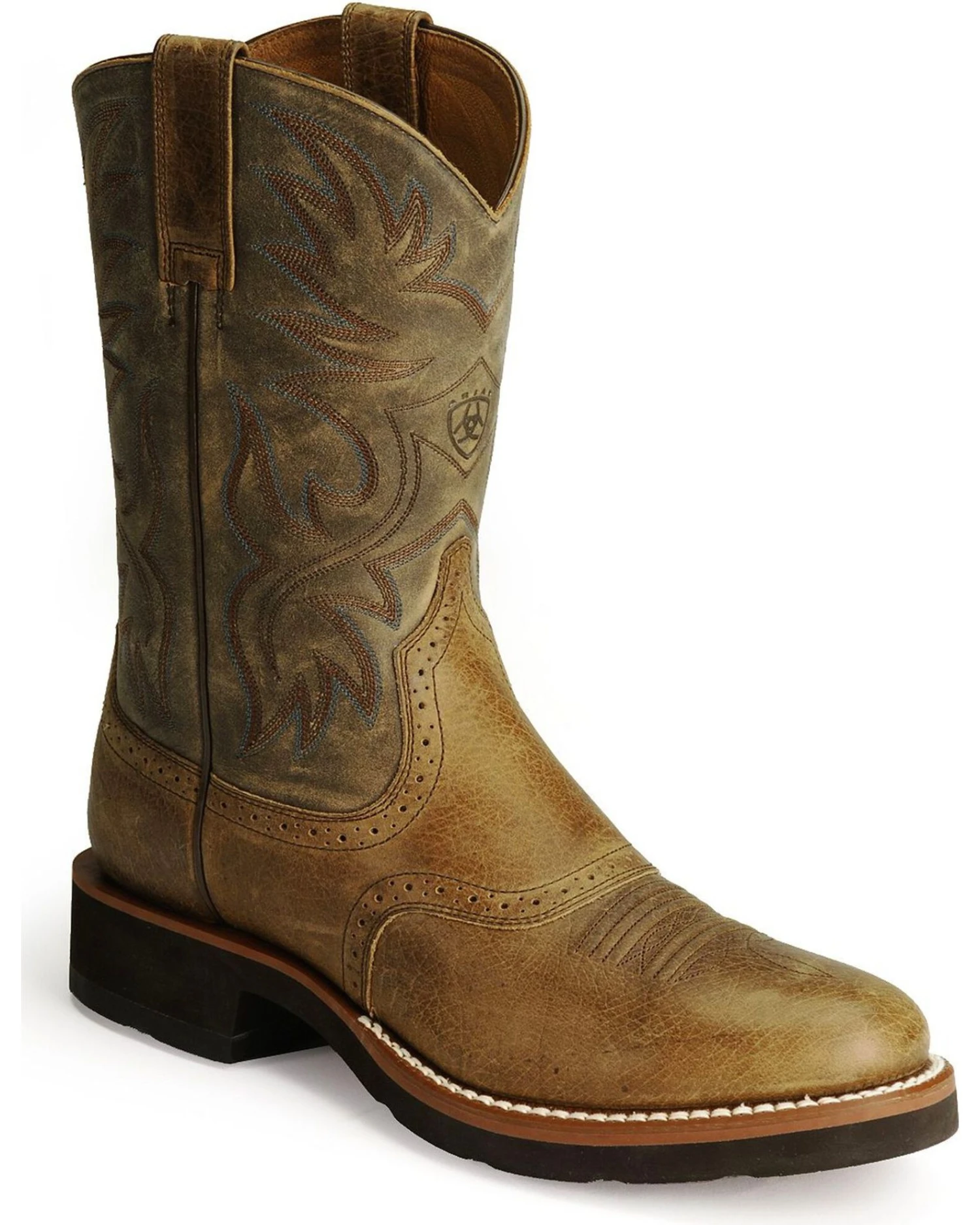 Ariat Men's Heritage Crepe Western Boots 3 Ariat Men's Heritage Crepe Western Boots