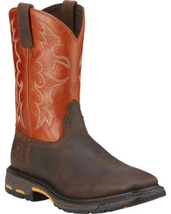 Ariat Men's Workhog Square Toe Work Boots