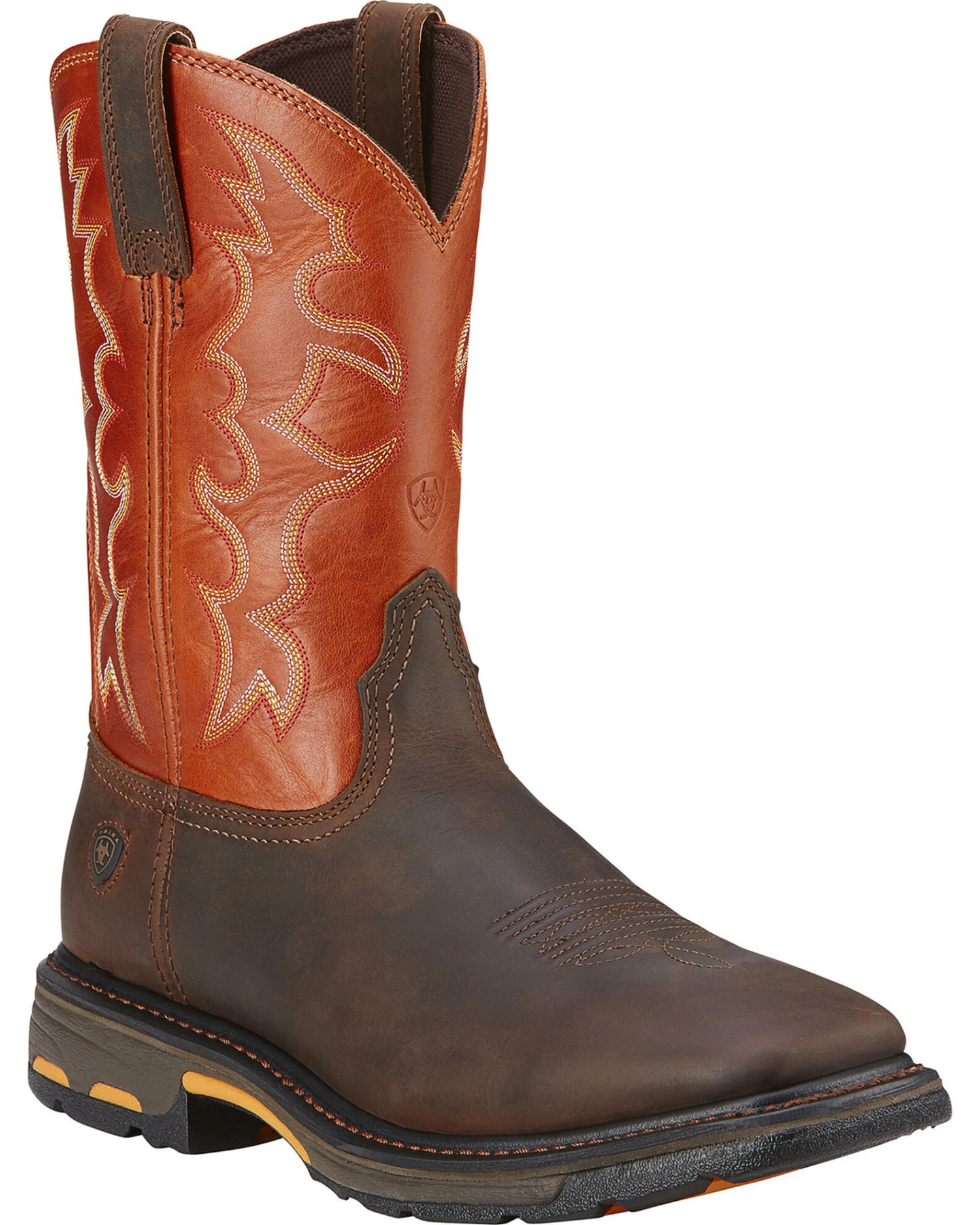 Ariat Men's Workhog Square Toe Work Boots 3 Ariat Men's Workhog Square Toe Work Boots