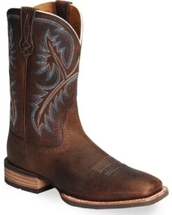 Ariat Men's Quickdraw Performance Western Boots - Broad Square Toe