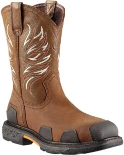 Ariat Men's Overdrive Pull On Work Boots - Composite Toe