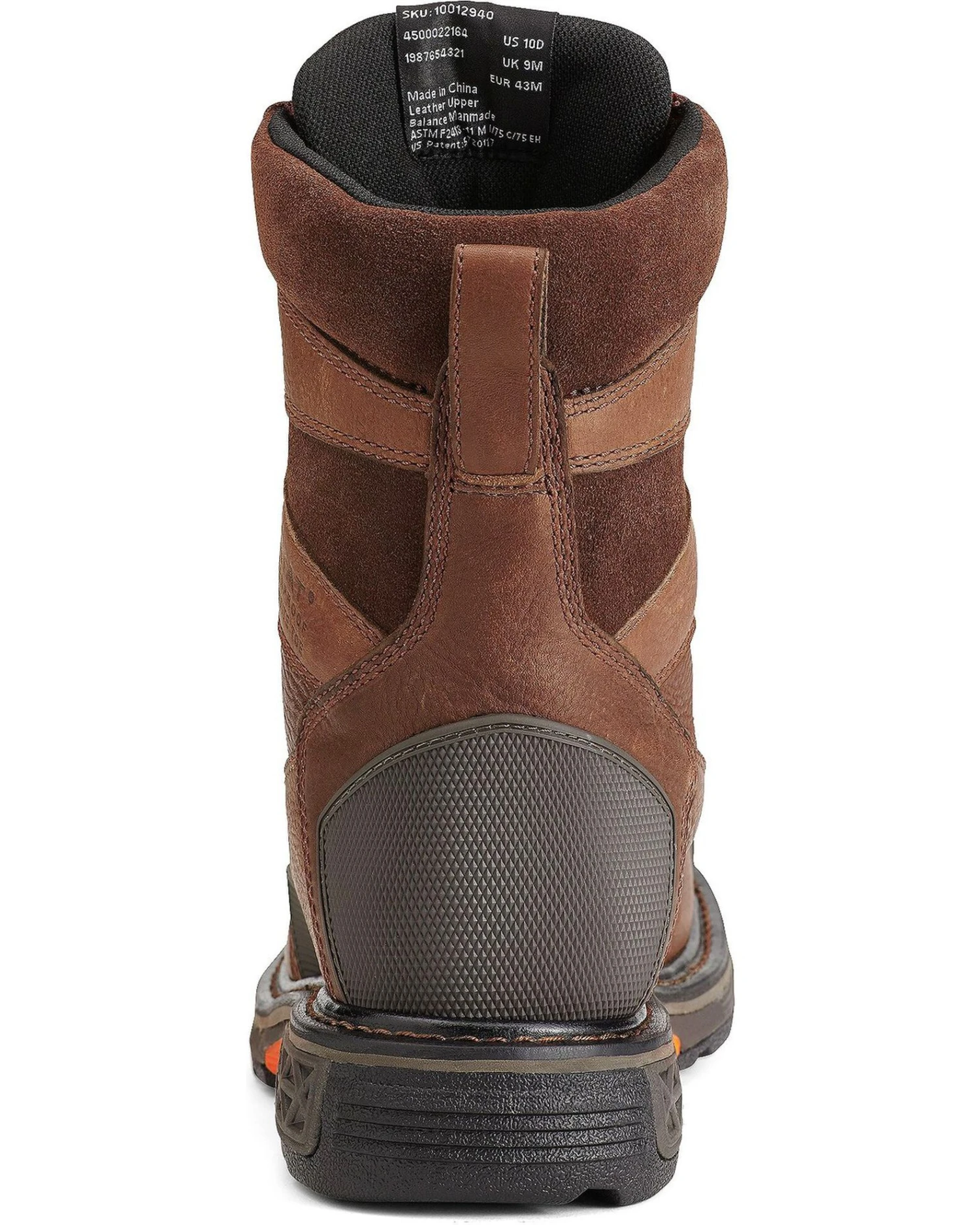 Ariat Men's Overdrive® 8" Wide Square Toe H20 CT Work Boots 7 Ariat Men's Overdrive® 8" Wide Square Toe H20 CT Work Boots - Image 5