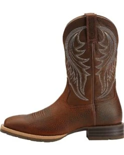 Ariat Men's Hybrid Rancher Western Performance Boots - Broad Square Toe 14 Ariat Men's Hybrid Rancher Western Performance Boots - Broad Square Toe -Pro Boots Shop 030728 41 D1