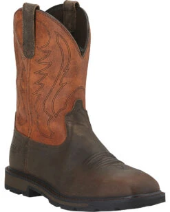 Ariat Men's Groundbreaker Steel Toe Western Work Boots