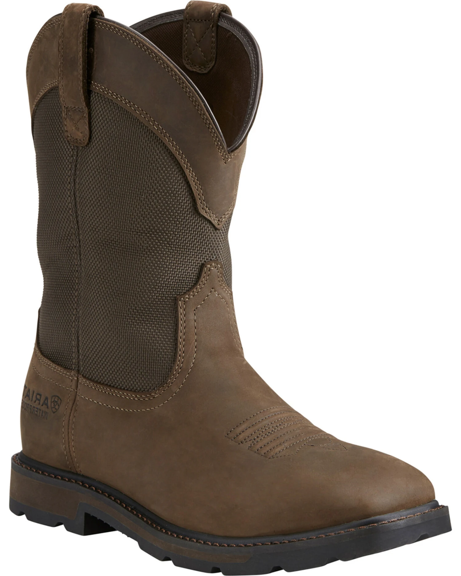 Ariat Groundbreaker Waterproof Western Work Boots - Steel Toe 3 Ariat Groundbreaker Waterproof Western Work Boots - Steel Toe
