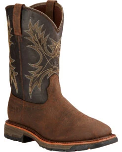 Ariat Men's Workhog H2O Western Work Boots - Soft Toe