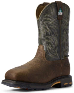 Ariat Men's Workhog Met Guard Work Boots - Composite Toe