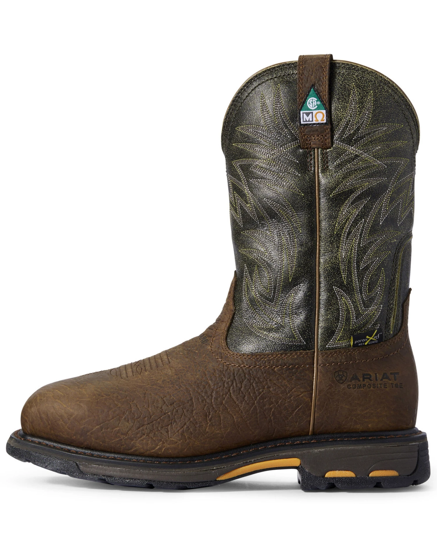 Ariat Men's Workhog Met Guard Work Boots - Composite Toe 6 Ariat Men's Workhog Met Guard Work Boots - Composite Toe - Image 4