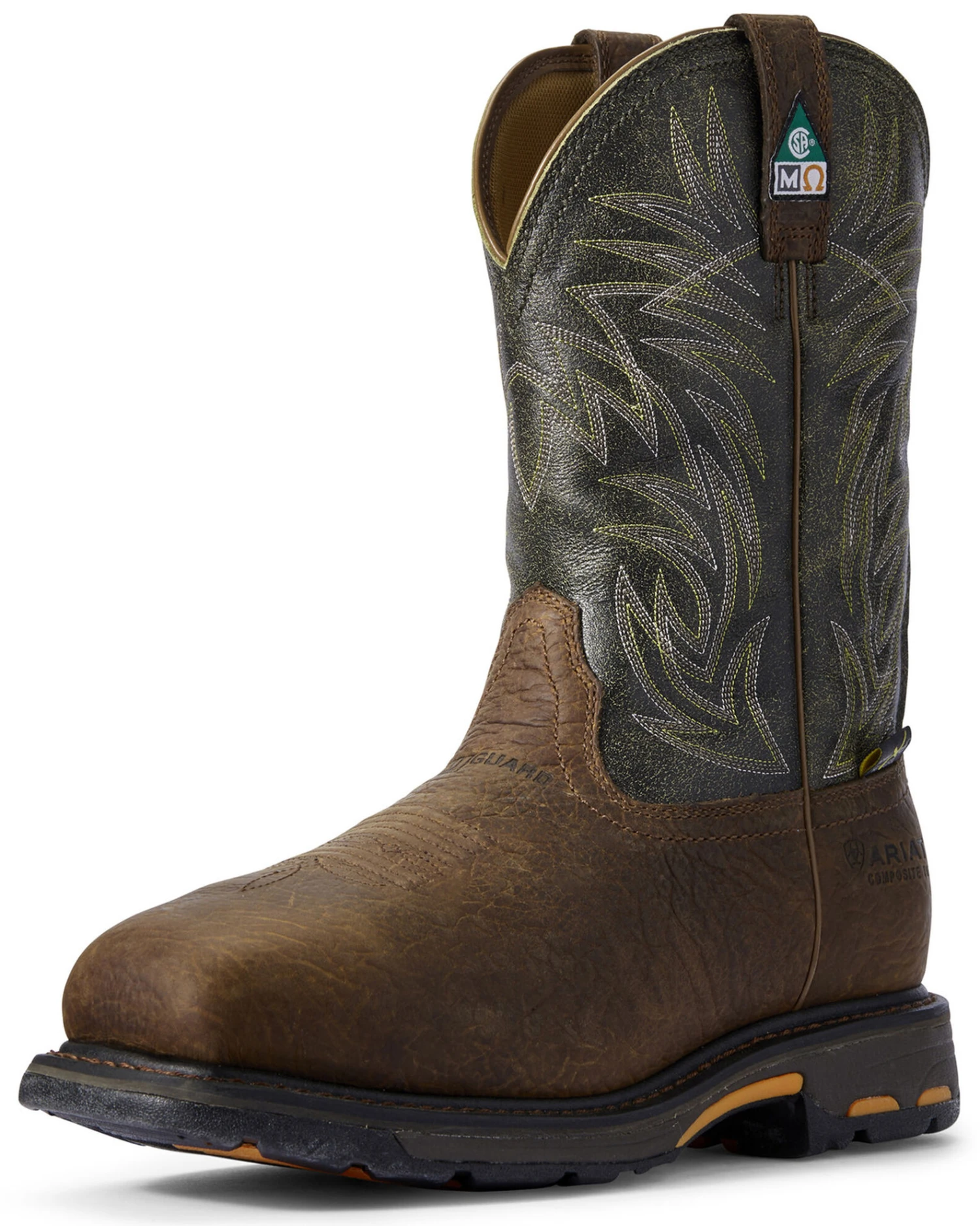 Ariat Men's Workhog Met Guard Work Boots - Composite Toe 4 Ariat Men's Workhog Met Guard Work Boots - Composite Toe - Image 2