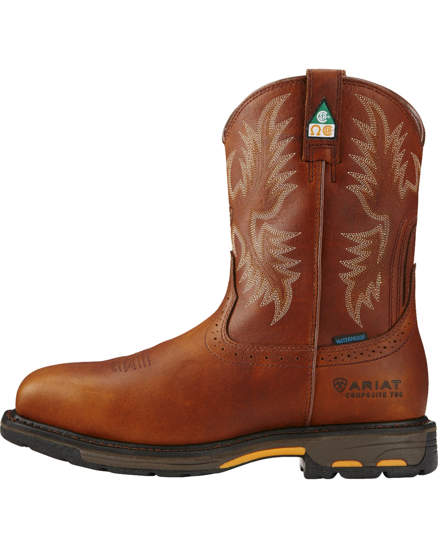 Ariat Men's WorkHog H2O CSA Work Boots 9 Ariat Men's WorkHog H2O CSA Work Boots - Image 7