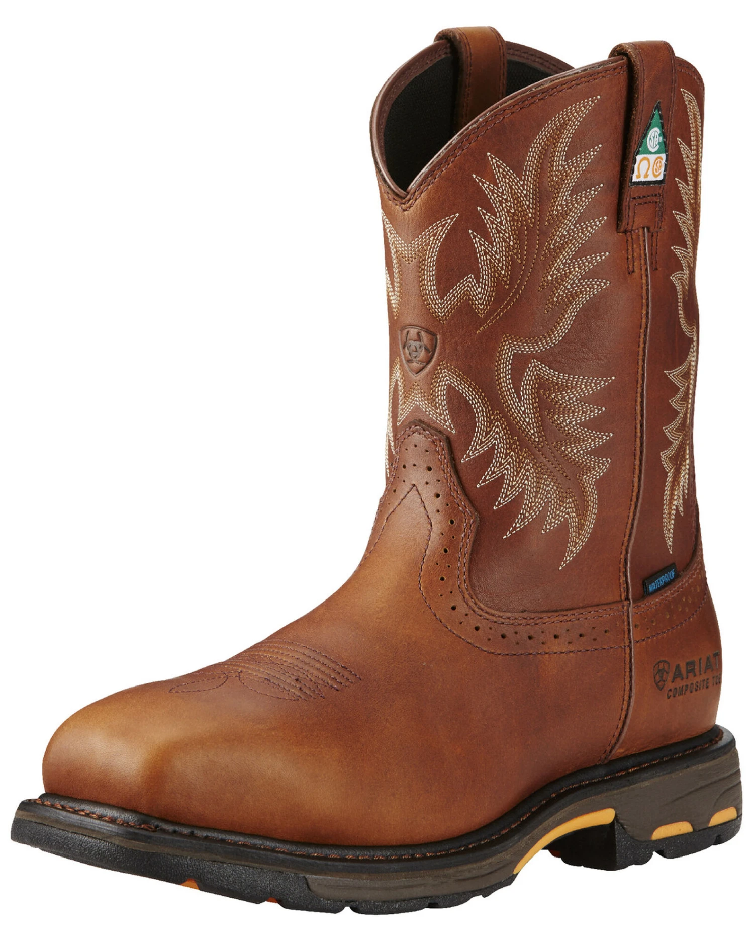 Ariat Men's WorkHog H2O CSA Work Boots 4 Ariat Men's WorkHog H2O CSA Work Boots - Image 2