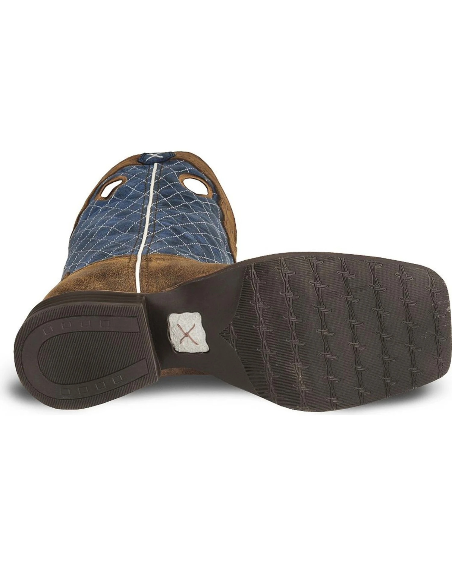 Twisted X Men's Distressed Ruff Stock Western Boots - Broad Square Toe 7 Twisted X Men's Distressed Ruff Stock Western Boots - Broad Square Toe - Image 5