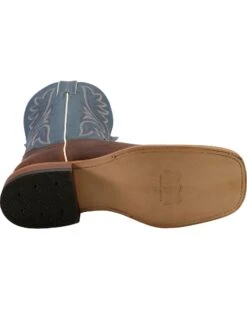 Tony Lama Men's Americana Western Boots - Broad Square Toe -Pro Boots Shop 036F27 C4 BM