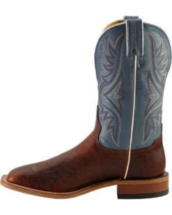 Tony Lama Men's Americana Western Boots - Broad Square Toe -Pro Boots Shop 036F27 C4 LT