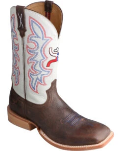 Twisted X Men's Hooey Western Boots - Broad Square Toe