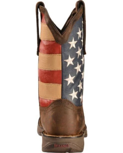 Durango Men's Patriotic Square Toe Western Boots -Pro Boots Shop 038782 41 BK