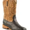 Roper Men's Ostrich Print Western Boots 1 Roper Men's Ostrich Print Western Boots -Pro Boots Shop 038820 89 P1