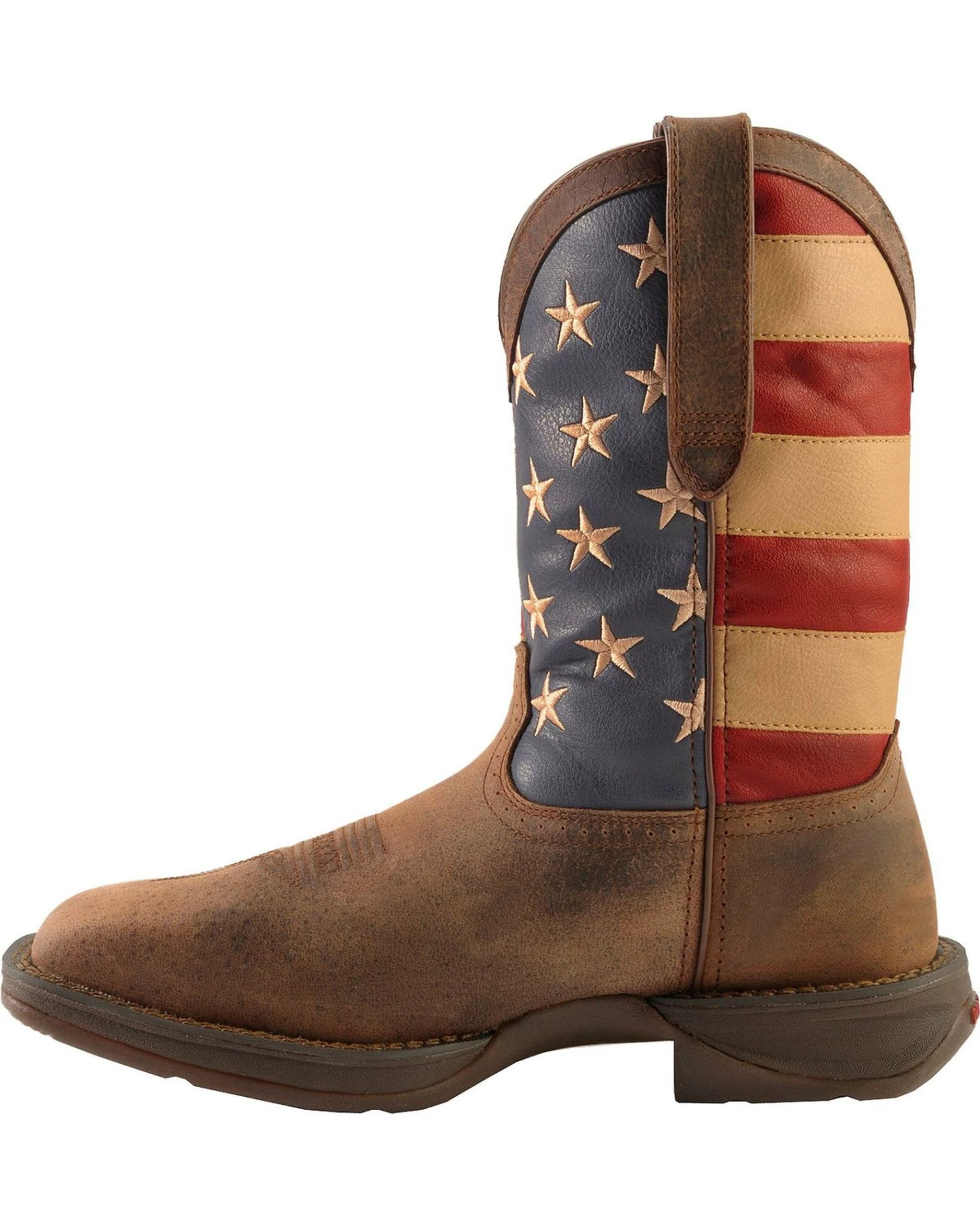 Rebel By Durango Men's Steel Toe American Flag Western Work Boots 6 Rebel By Durango Men's Steel Toe American Flag Western Work Boots - Image 4