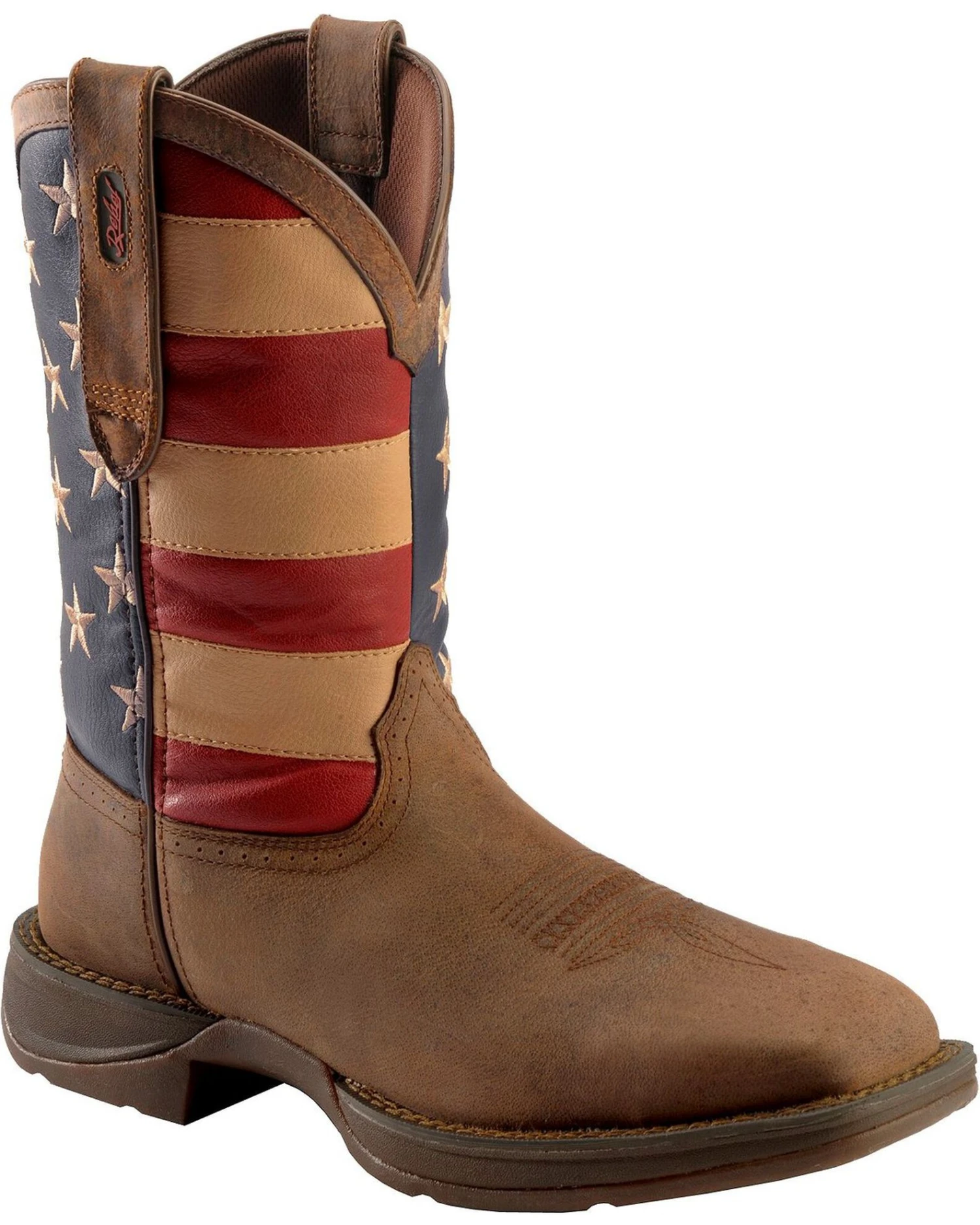 Rebel By Durango Men's Steel Toe American Flag Western Work Boots 3 Rebel By Durango Men's Steel Toe American Flag Western Work Boots