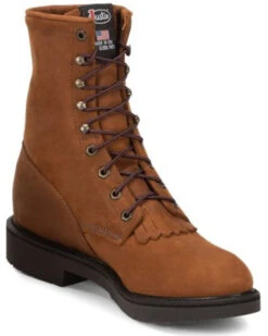 Justin Men's Lace Up Work Boots