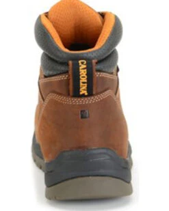 Carolina Men's 6" Waterproof Work Boots - Broad Toe -Pro Boots Shop 0502T4 41 BK