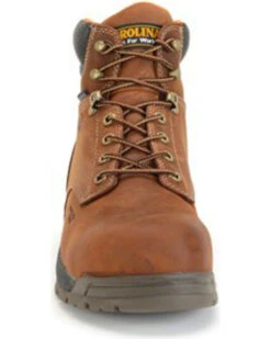 Carolina Men's 6" Waterproof Work Boots - Broad Toe -Pro Boots Shop 0502T4 41 FT