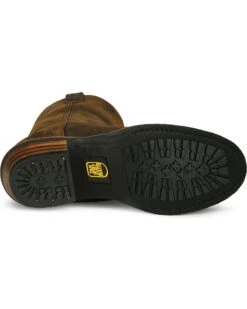 Dan Post Men's Albuquerque Waterproof Western Work Boots - Soft Toe -Pro Boots Shop 050A84 B1 BM