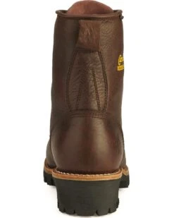 Chippewa Men's Waterproof Insulated 8" Logger Boots - Steel Toe 41 Chippewa Men's Waterproof Insulated 8" Logger Boots - Steel Toe -Pro Boots Shop 050B09 B3 BK