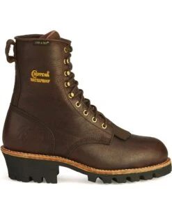 Chippewa Men's Waterproof Insulated 8" Logger Boots - Steel Toe 36 Chippewa Men's Waterproof Insulated 8" Logger Boots - Steel Toe -Pro Boots Shop 050B09 B3 RT