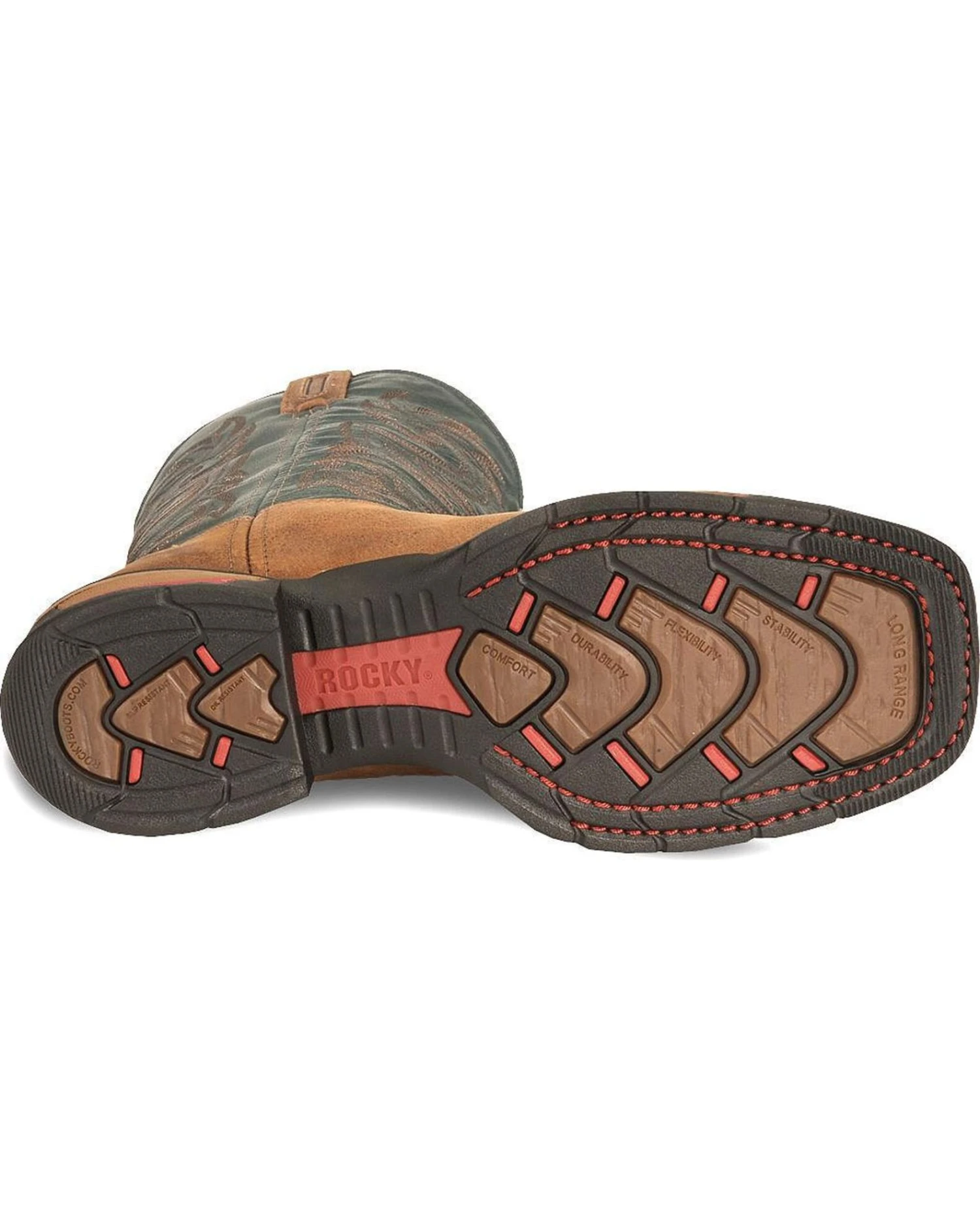 Rocky Men's Waterproof Long Range Western Boots 7 Rocky Men's Waterproof Long Range Western Boots - Image 5