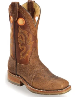 Double H Men's Domestic I.C.E. Roper Boots - Steel Toe