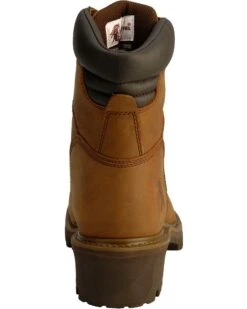 Chippewa Men's Steel Toe Logger Work Boots -Pro Boots Shop 050G20 D7 BK