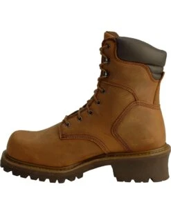 Chippewa Men's Steel Toe Logger Work Boots -Pro Boots Shop 050G20 D7 LT