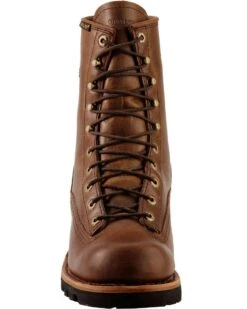 Chippewa Men's Steel Toe 8" Logger Work Boots 12 Chippewa Men's Steel Toe 8" Logger Work Boots -Pro Boots Shop 050G61 G4 FT