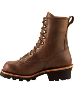 Chippewa Men's Steel Toe 8" Logger Work Boots 11 Chippewa Men's Steel Toe 8" Logger Work Boots -Pro Boots Shop 050G61 G4 LT