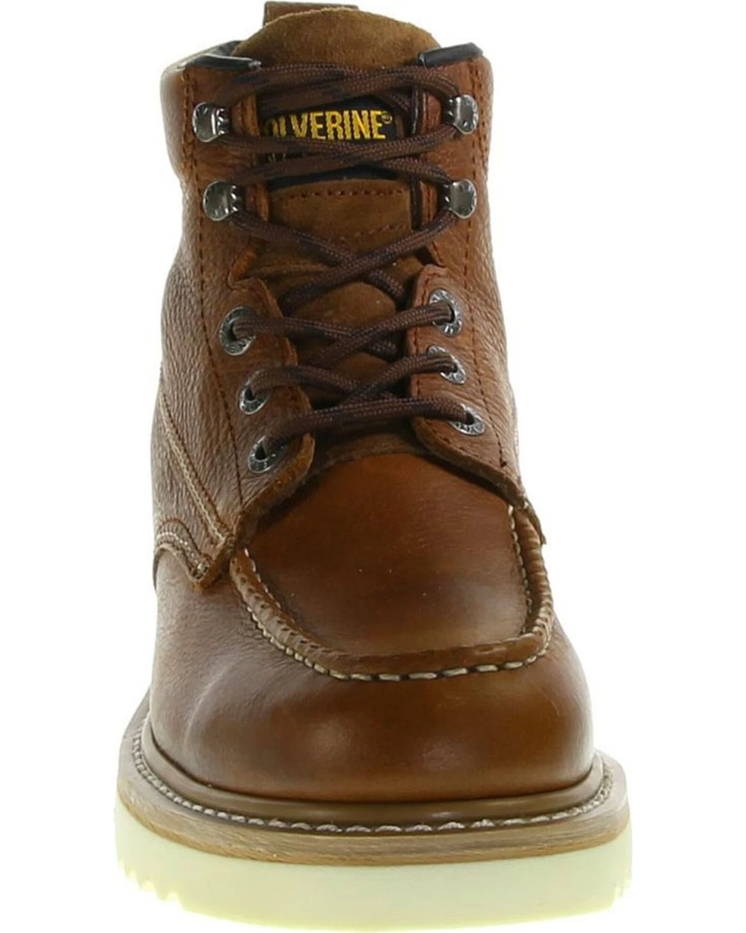 Wolverine Men's Moc Toe Work Boots 10 Wolverine Men's Moc Toe Work Boots - Image 8
