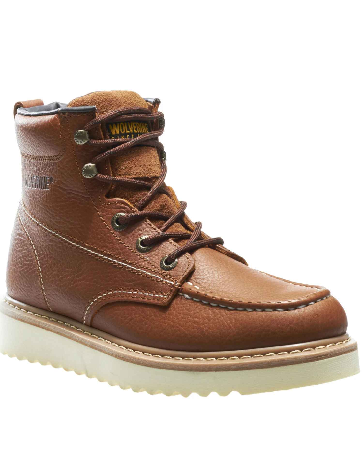 Wolverine Men's Moc Toe Work Boots 3 Wolverine Men's Moc Toe Work Boots