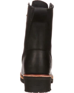 Georgia Boot Men's Logger Work Boots - Round Toe -Pro Boots Shop 050R24 89 BK