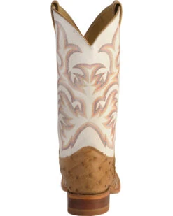 Justin Men's AQHA Remuda Full Quill Ostrich Exotic Boots -Pro Boots Shop 066710 22 BK