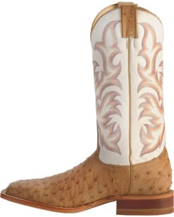 Justin Men's AQHA Remuda Full Quill Ostrich Exotic Boots -Pro Boots Shop 066710 22 LT