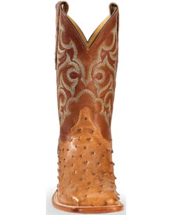 Justin Men's Full Quill Ostrich Western Boots 12 Justin Men's Full Quill Ostrich Western Boots -Pro Boots Shop 066A49 38 FT