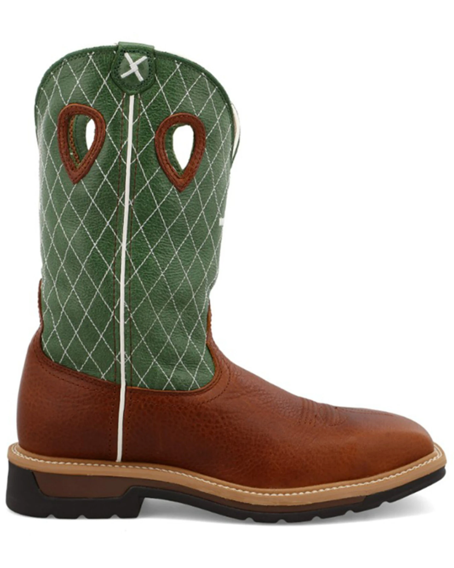 Twisted X Men's 12" Western Work Boots - Steel Toe 4 Twisted X Men's 12" Western Work Boots - Steel Toe - Image 2