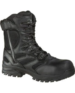 Thorogood Men's Deuce 8" Waterproof Side Zip Work Boots - Composite Toe