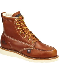 Thorogood Men's 6" Moc Safety Toe Lace-Up Work Boots