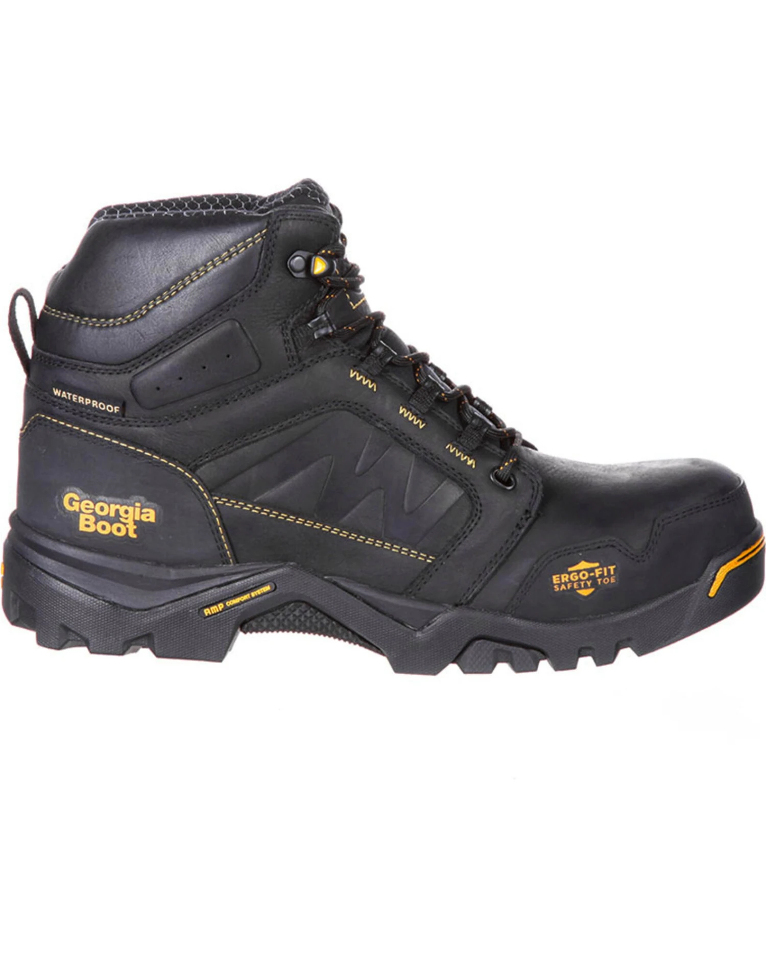 Georgia Boot Men's Amplitude Waterproof 6" Boots - Composite Toe 4 Georgia Boot Men's Amplitude Waterproof 6" Boots - Composite Toe - Image 2