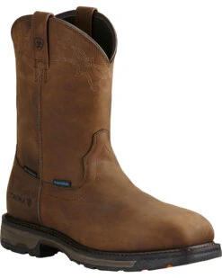 Ariat Men's Workhog Waterproof Work Boots - Composite Toe