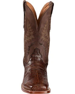 El Dorado Men's Handmade Caiman Belly Stockman Boots - Broad Square Toe -Pro Boots Shop 2000221946 221 FT