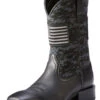 Ariat Men's Camo Sport Patriot Western Performance Boots - Broad Square Toe 2 Ariat Men's Camo Sport Patriot Western Performance Boots - Broad Square Toe -Pro Boots Shop 2000222875 001 P1