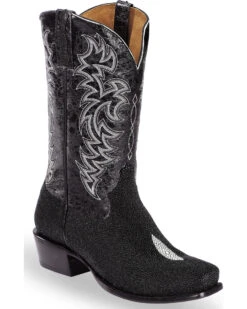 Moonshine Spirit Men's Stingray Exotic Boots - Square Toe
