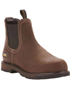 Ariat Men's Groundbreaker Chelsea Waterproof Work Boots - Steel Toe